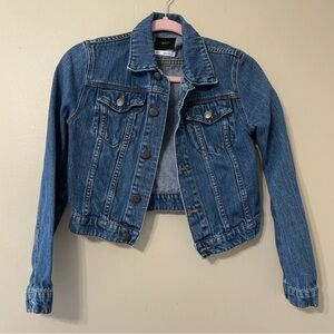 BDG | Women’s Cropped Blue Jean Jacket Size Small